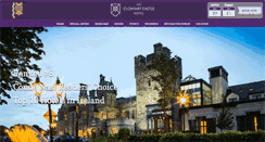Desktop Screenshot of clontarfcastle.ie